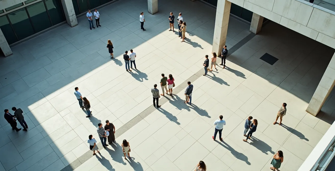 Visual representation of coordinated pickup location communication