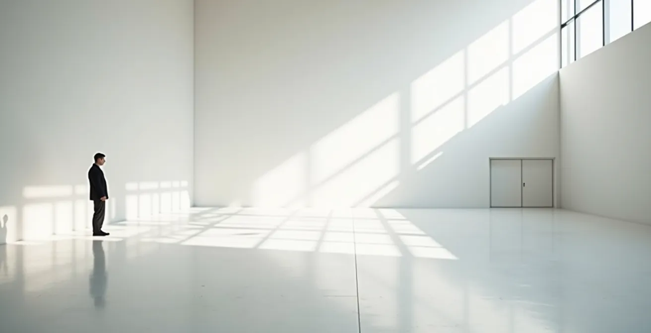 Abstract representation of social media posts fragmenting into court evidence