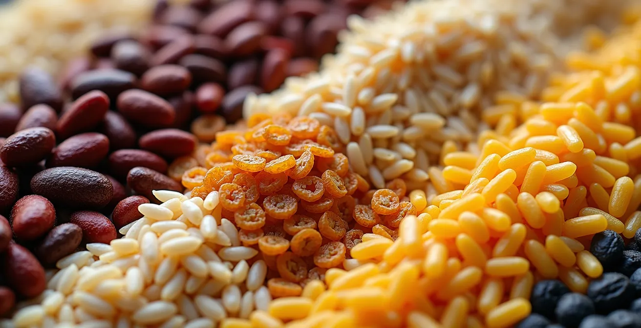 Abstract visualization of supply chain indicators and warning signals